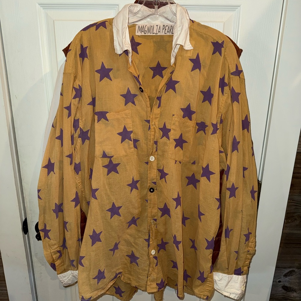 Magnolia Pearl Boyfriend Shirt Boho